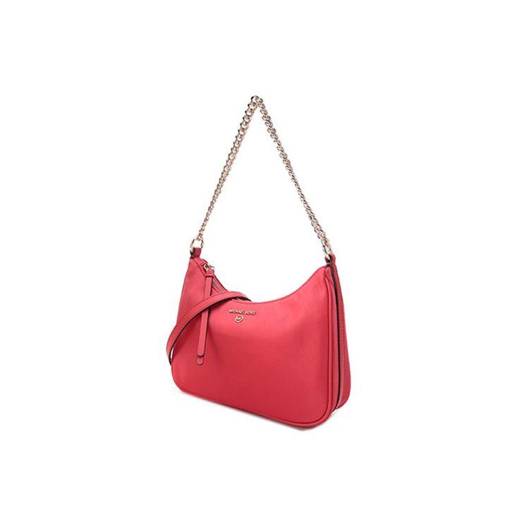 Michael Kors Jet Set Charm Classic Solid Commuter Fashion Shoulder Bag Women Shoulder Bag Spanish-Wine 32H1LT9C6C-SANGRIA