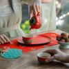 Edenus Tang Palace Glaze Ceramic Kung Fu Tea Set with Tea Tray