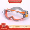 Two-Color HD Anti-Fog & Anti-Impact Goggles for Use with Prescription Glasses