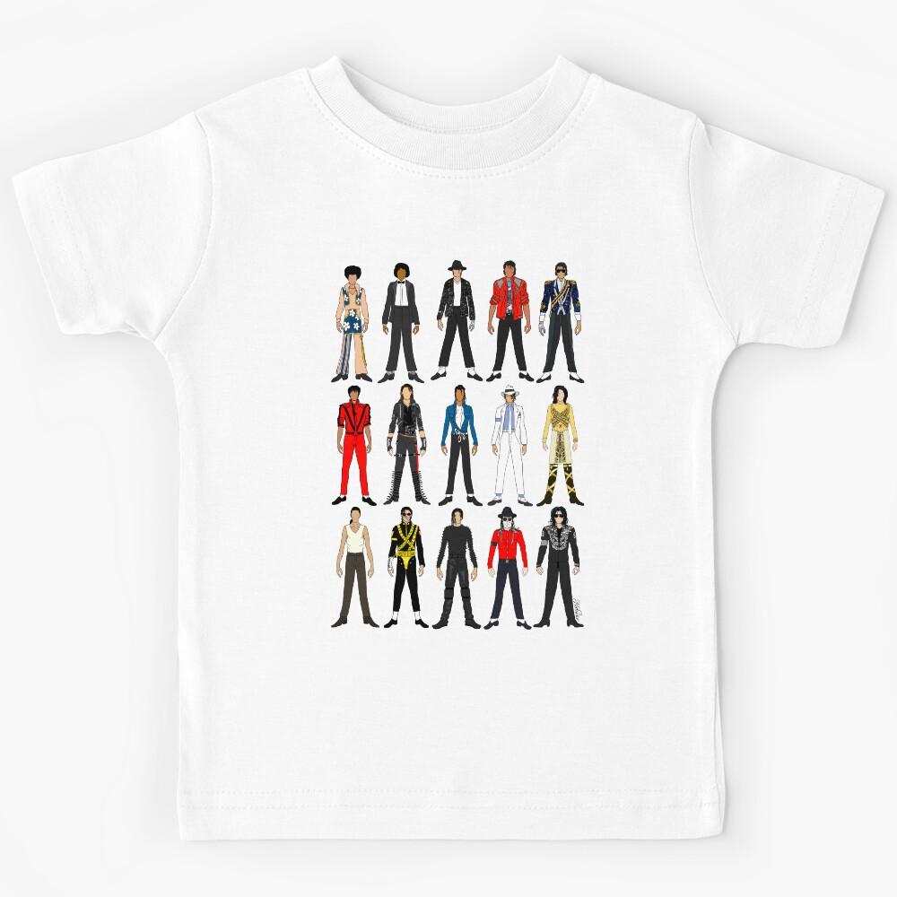Outfits of King Jackson Pop Music Fashion Kids T-Shirt 160