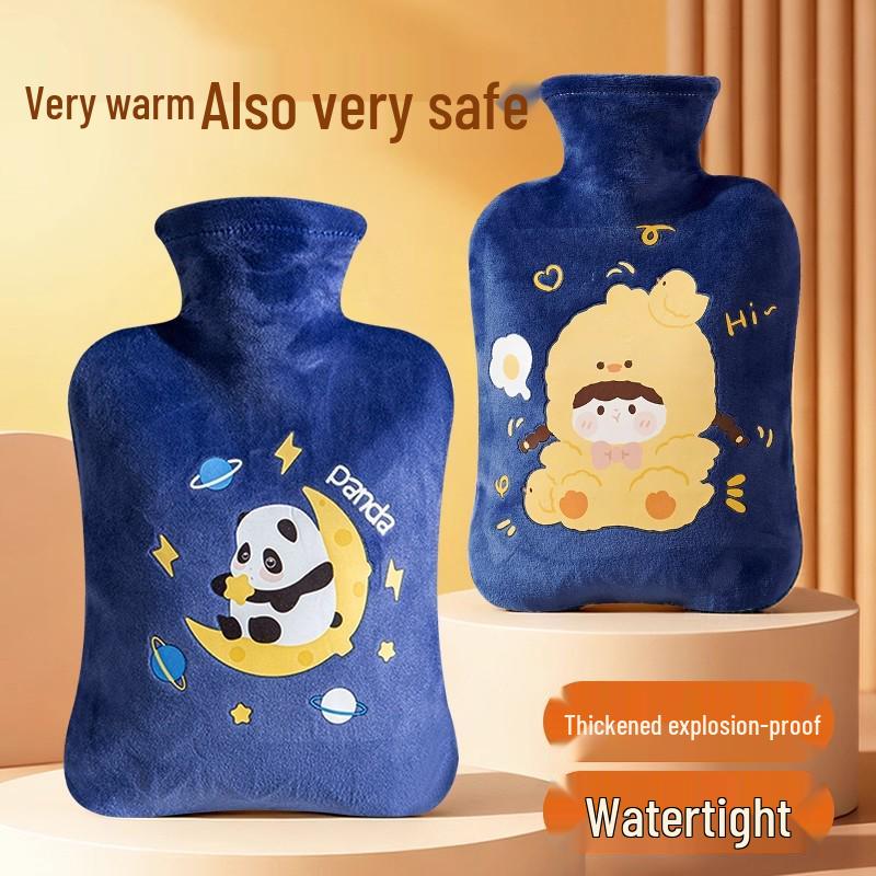 Sleva pro nováčky: Kreslený hřejivý vak na horkou vodu na zimu - Ohřívač rukou a břicha