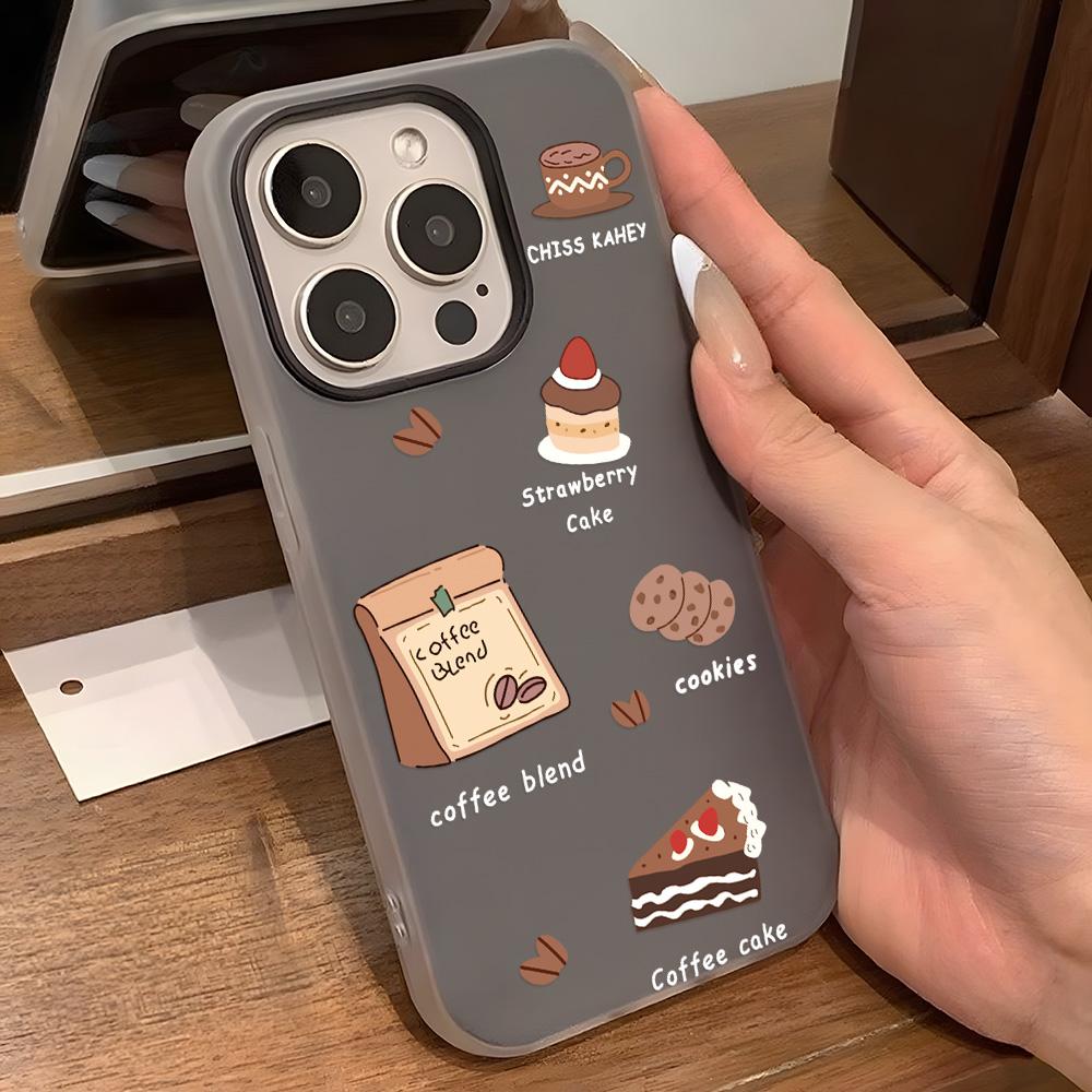 Malovaný kryt na telefon pro iPhone 15 11 13 14 pro 15 16 Pro Max 12 13 16 Pro Roztomilý Módní Vtipný Kryt na telefon se šňůrkou Nejnovější Doporučení Top prodeje