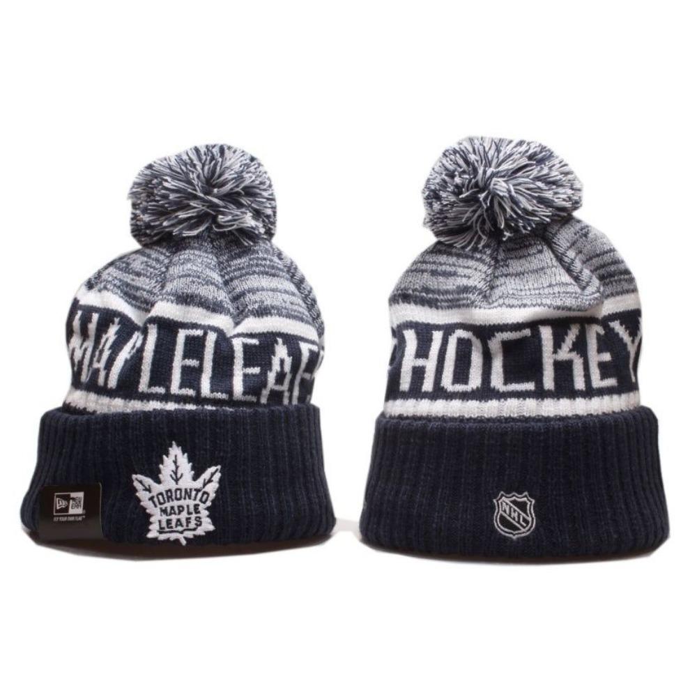 Winter warm knitted hats for men and women in the NHL One Size