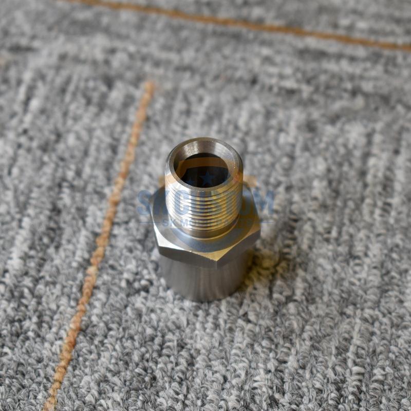 Adattatore Piastra Sandwich Filtro Raffreddatore Olio SK Viti di Fissaggio Sensore M18*1.5 3/4-16 UNF M20*1.5 M22*1.5 Barra Filettata in Acciaio Inossidabile