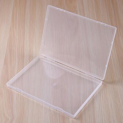 Stationery Stickers Plastic Storage Box Organizer Container Art Tool Case For Craft Desktop Beads Earring Jewelry Display Box