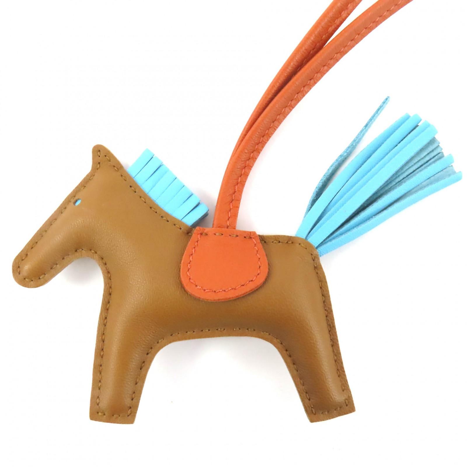 

Бездоганний брелок для сумки HERMES Rodeo Charm Pegasus PM Anyo Miro Жіночий Вживаний