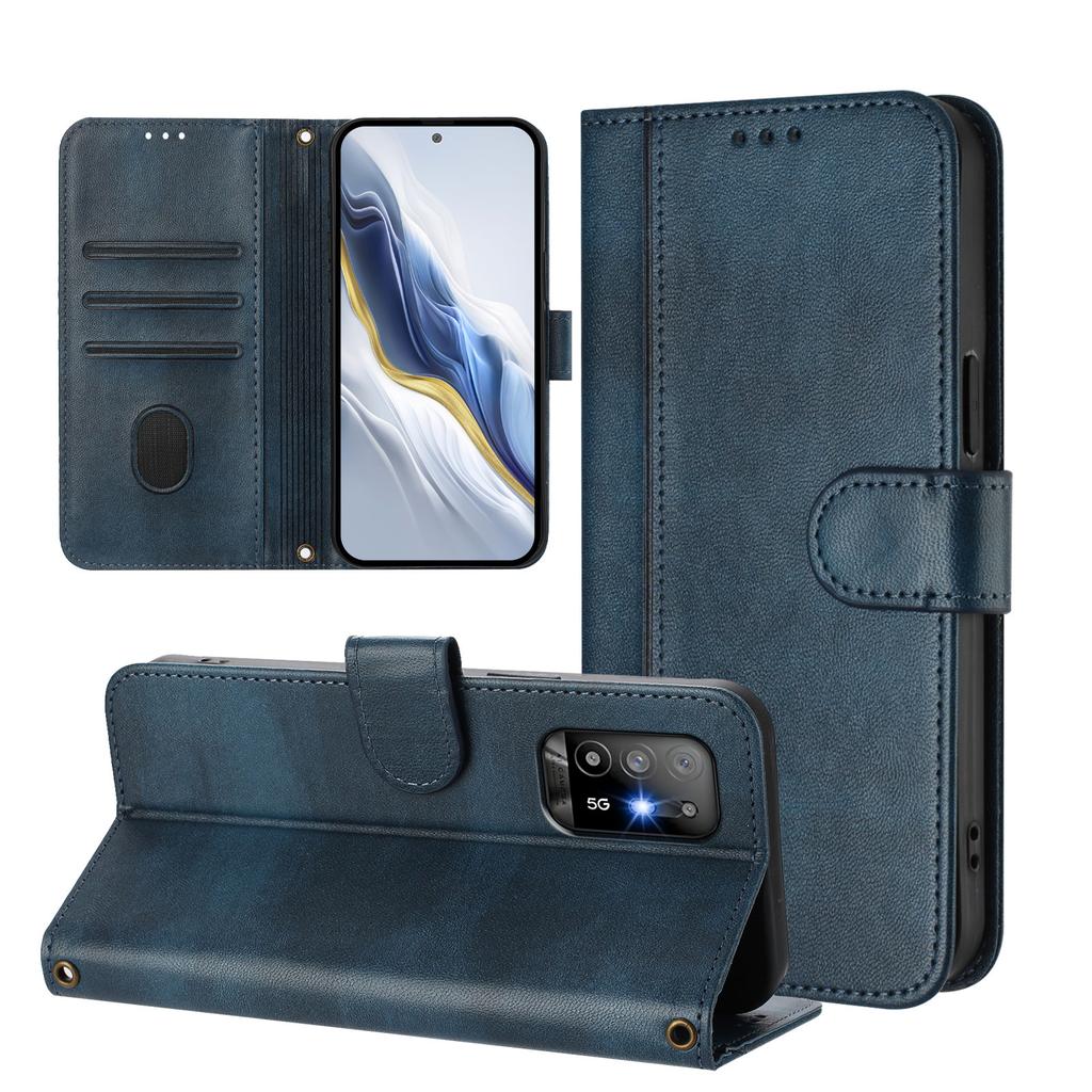 Luxuriöse Starke Magnetische Flip Leder Brieftaschen Hülle Für OPPO A98 A96 A95 A94 A93 A92 A80 A79 A78 A77s A77 A76 A74 A72 A60 Abdeckung