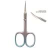 Stainless Steel Scissors Multi-Purpose Beauty Tool for Eyebrows, Nails, and Makeup Care, Ideal for Trimming, Sharp Curved Blades