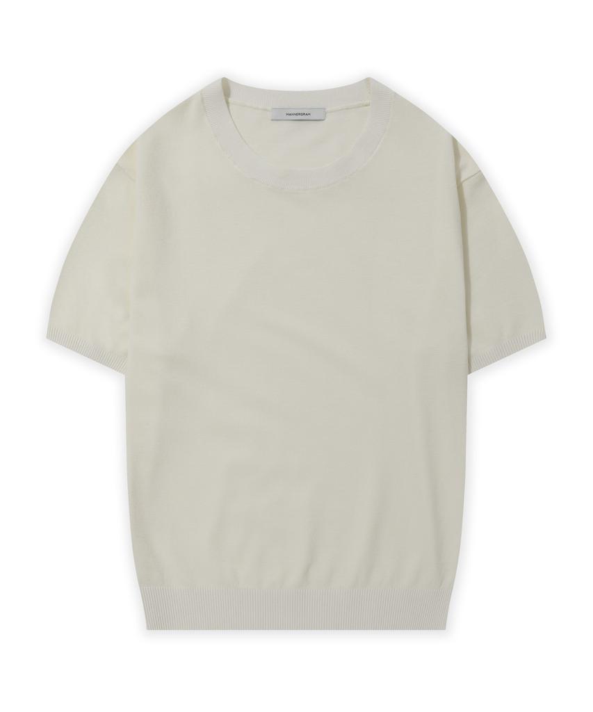 MANNERGRAM Technova Solis Round Short Sleeve Knit - 6 Colors (Type B)