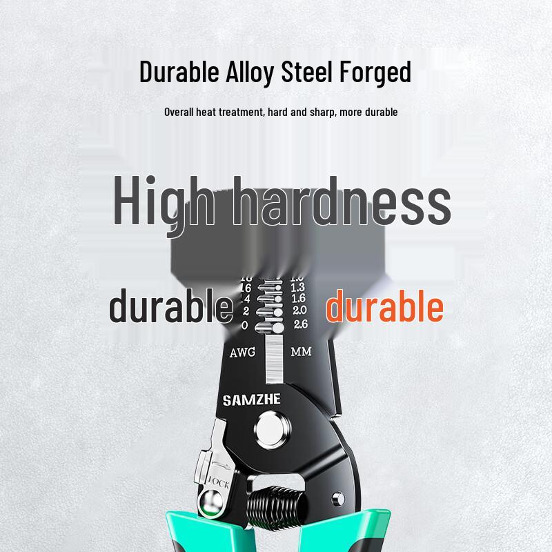 Shanze 7-inch Multi-function Wire Stripping Pliers