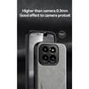 Luxury Shockproof Case for Xiaomi 14 Ultra Protective Cover Magnetic Car Holder Protection Phone Textured Business Full Protection