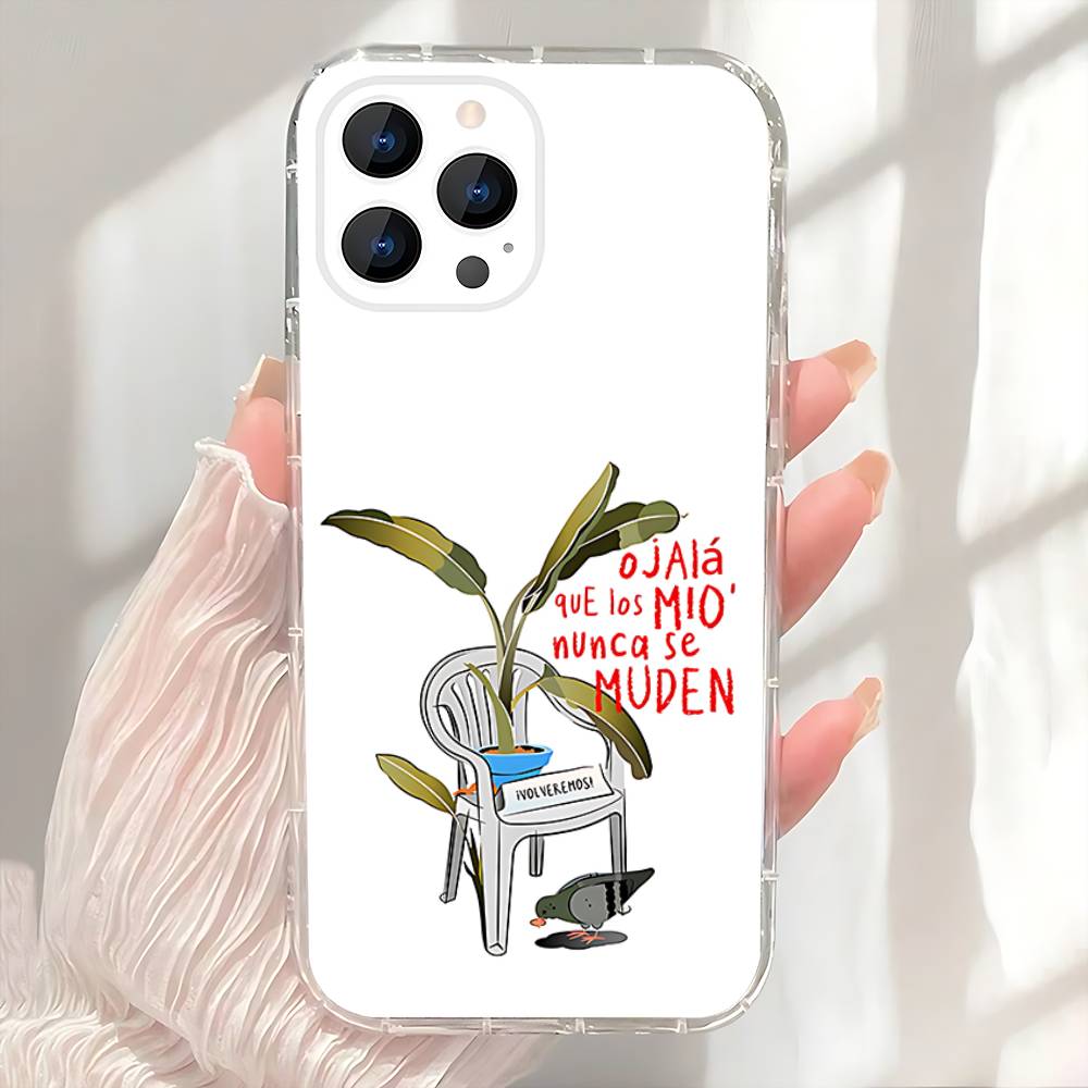 D-DtMF B-Bad B-Bunny Etui na Telefon Dla iPhone 17,16,15,14,13,12,11 Pro,Max,Plus,X,XS,XR,SE4,E Mini Przezroczyste Miękkie Pokrowiec