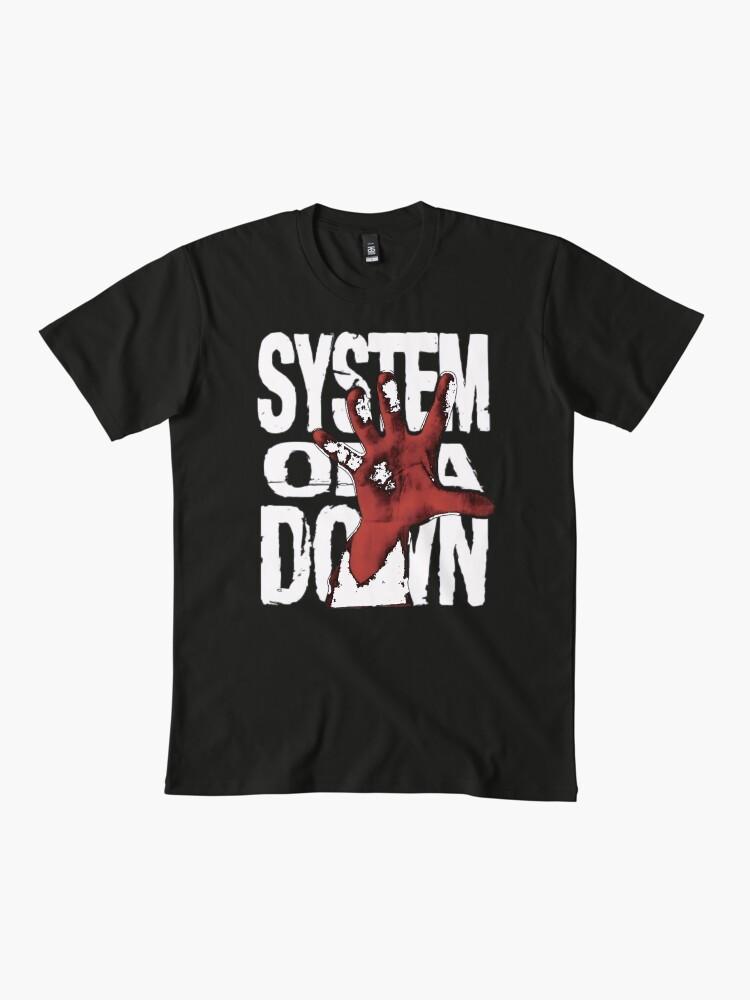 T-shirt Premium System Of A Down Autotitolata