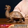 [ - ] Red Copper Turtle Decoration Crafts Dragon-Head Tortoise Decorations Opening Gifts