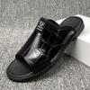 Large size 47 48 supply sandals men's 2025 new men's casual non-slip beach shoes Roman cool slippers