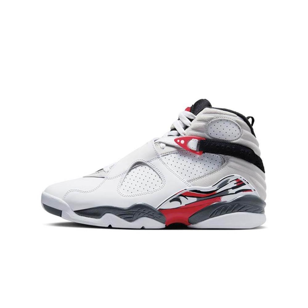 Air Jordan 8 Retro Bianco Rosso Vera (2025) 37.5
