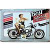 Lanx. Tin Sign Motorcycle 5-Piece Set Metal Plate American Vintage Style Wall Decoration Retro Goods Metal Goods Wall Decoration Antique (Motorcycle)