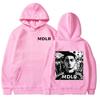 Rapper Hooded Sweatshirt for Men Stylish Oversized Hip-hop Sweatshirt Vintage Loose Hoodie, Streetwear