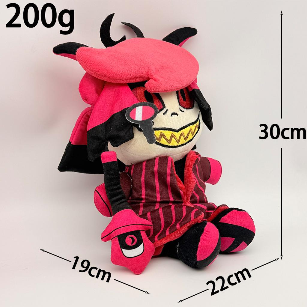 Neue Hazbin El Plüschtiere Loona Vox Tier Spielzeug Cartoon Zauberer Morgenstern Kuscheltier Weiches Spielzeug Weihnachtsgeburtstagsgeschenk