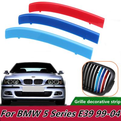 For BMW 5 Series E39 M5 1997-2003 Car Front Grille Cover Trim Kidney Grille Clip