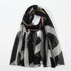 Fashion Georgette Multi-Colored Silk Scarf Women'S Scarf Thin Headscarf Sun Protection Shawl Women'S Versatile Travel Po