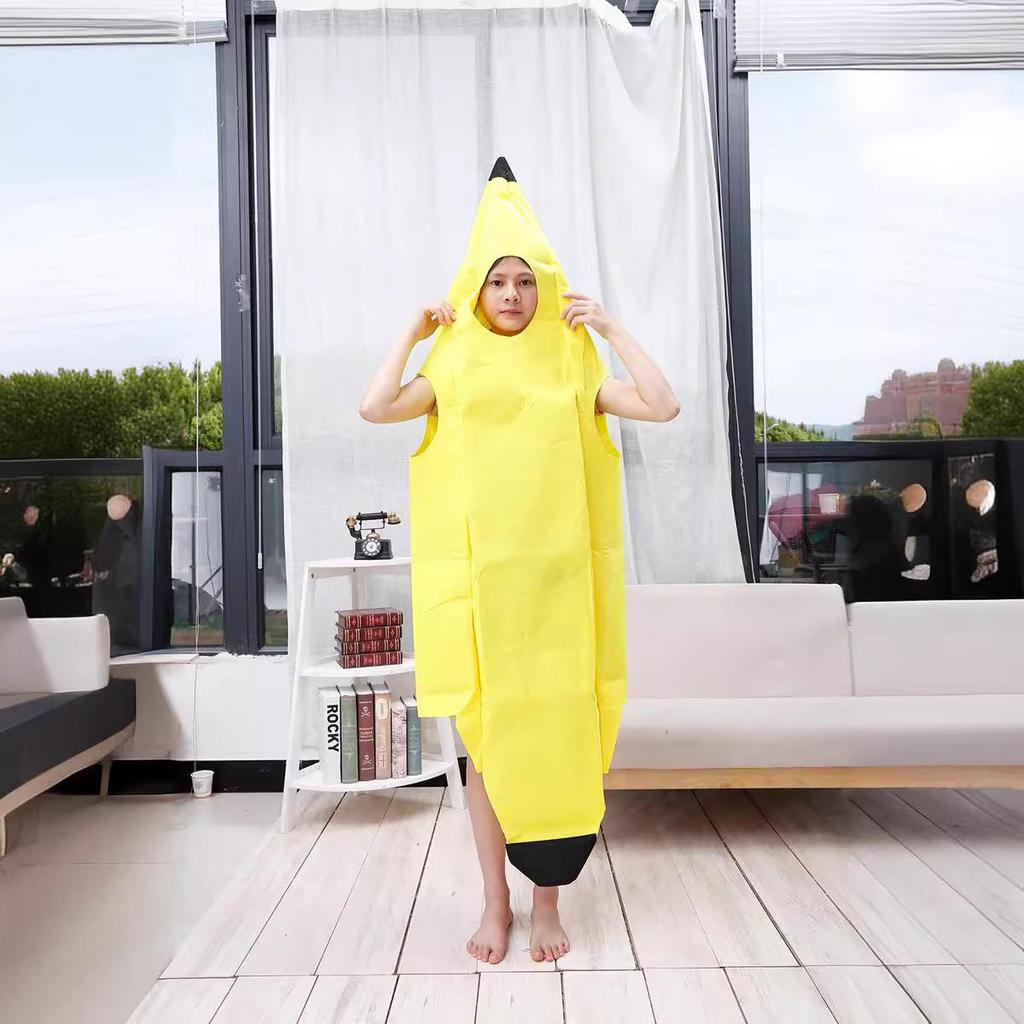 Creative Fruit Cosplay Costumes for Adults and Children - Cartoon Stage Performance Wear