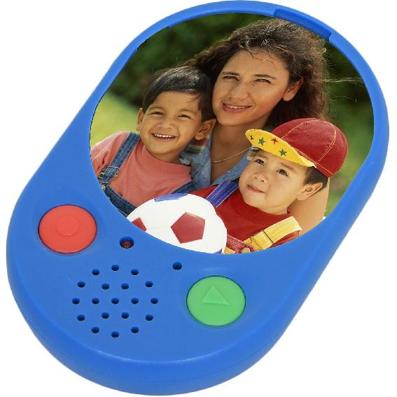 Talking Products, Voice Pad Voice Recorder, Communication Sound Button for Kids, 40 Seconds Recording. Sensory Learning Resource for Practising