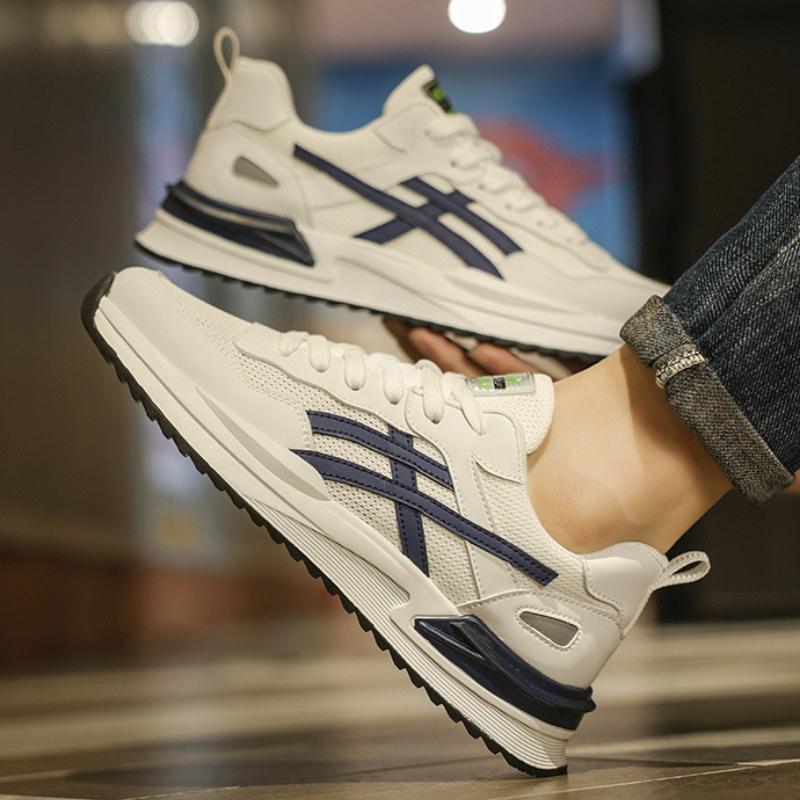 Men Casual Sneakers Summer Breathable Sport Shoes Lightweight Outdoor Mesh Running Shoes Athletic Tenis Walking Flat Shoes