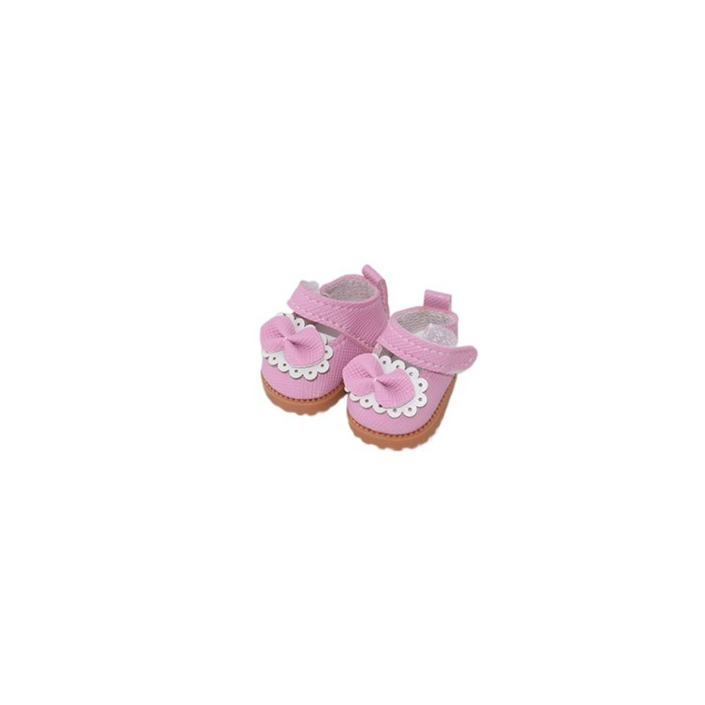 Hand-made Bow Shoes Multiple Styles Leather Shoes Accessories Princess Shoes  Children Toys