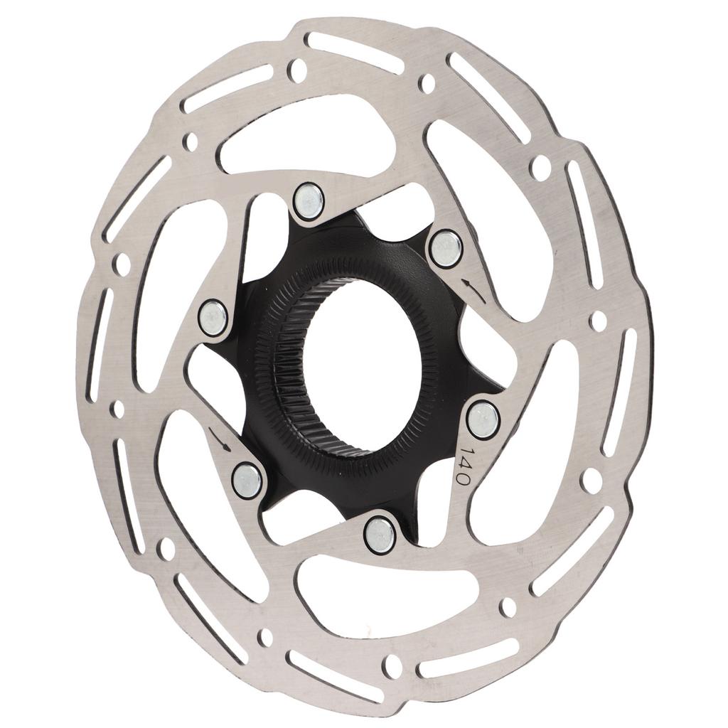 Bicycle Center Lock Disc Brake Rotor Steel With Center Lock Cover for Road Mountain Bike 140mm