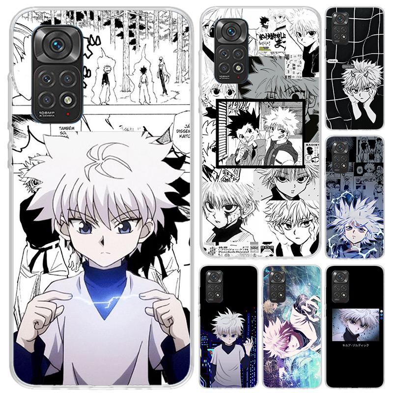 Killua Hunter HXH Phone Case for Xiaomi Redmi Note 15 14 14S 13 12S 12 Pro 11S 11 Plus 11T 11E 10S Soft Funda Print Shell Redmi