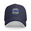 Multifunction Curacao Flag Shield Sandwich Baseball Cap Unisex Sports Casual Caps Golf Hat Fishing Outdoors