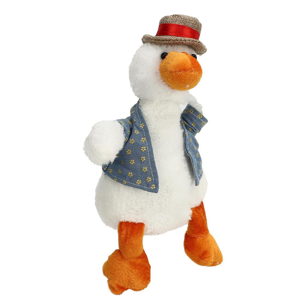 Baby Musical Duck Toy Dancing Singing Imitating Duck Toy Repeating What You Say Doll for Toddlers Infants Girls Boys