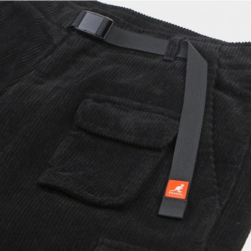 KANGOL Cargo Trouser Black 4545 Retrocore Code
