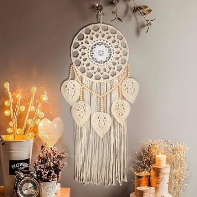 1pcs Handmade Woven Wall Tapestries Home Decoration Artworks Suitable for Home Decoration In Living Rooms and Bedrooms