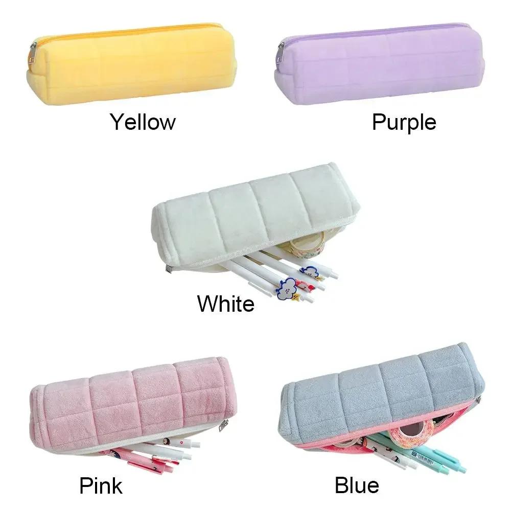 Cartoon Simple Portable Pillow Pillow Bag Pencil Bag Stationery Box Large Capacity Student Storage Stationery Case