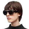 NUOVI Occhiali da Sole Ovali Punk Anni 2000 Donna Uomo Y2K Hip Hop Marca di Lusso Quadrati Occhiali da Sole UV400 Occhiali da Sole Unisex