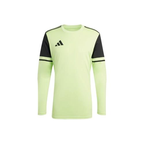 

adidas Slim Fit Crew Neck Long Sleeve Soccer Jersey for Men Pulsed Yellow-Green S чёрный/желто-зеленый