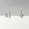 925 Silver Cubic Zirconia Earrings M-APE013