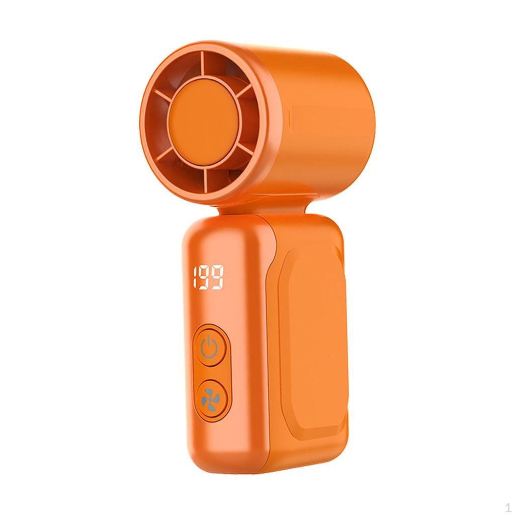Portable Fan with Strong Wind (18000 RPM), Practical And Temperature Adjustment for Camping,