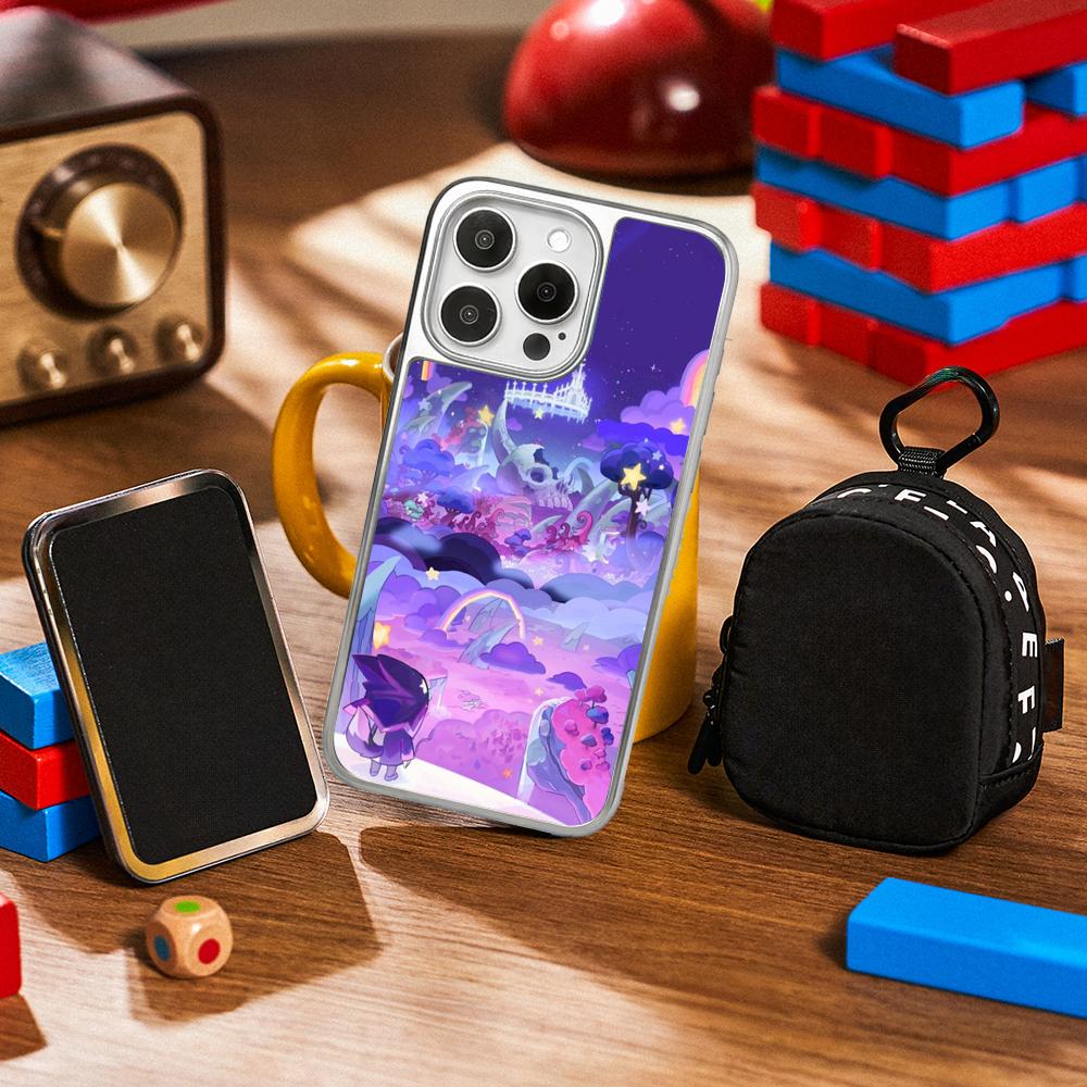 

Cartoon Owl Houses classic poster Phone Case for iPhone 16 15 14 13 12 11 Pro Max Sheepskin Silver-edged protective case iPhone15ProMax