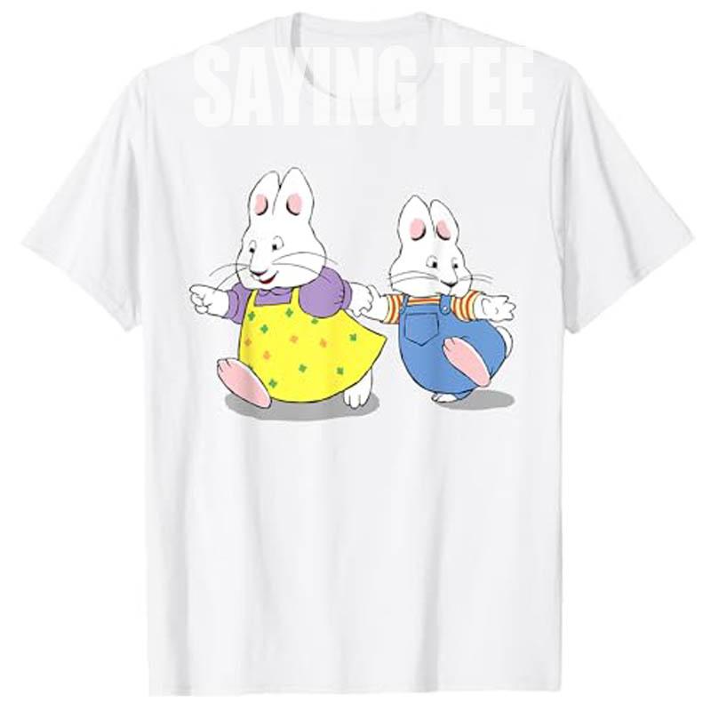 

Max and Ruby Birthday Decorations Gifts for Kids and Adults TShirt Earster Graphic Outfit Womens Fashion Saying Tee Novelty S