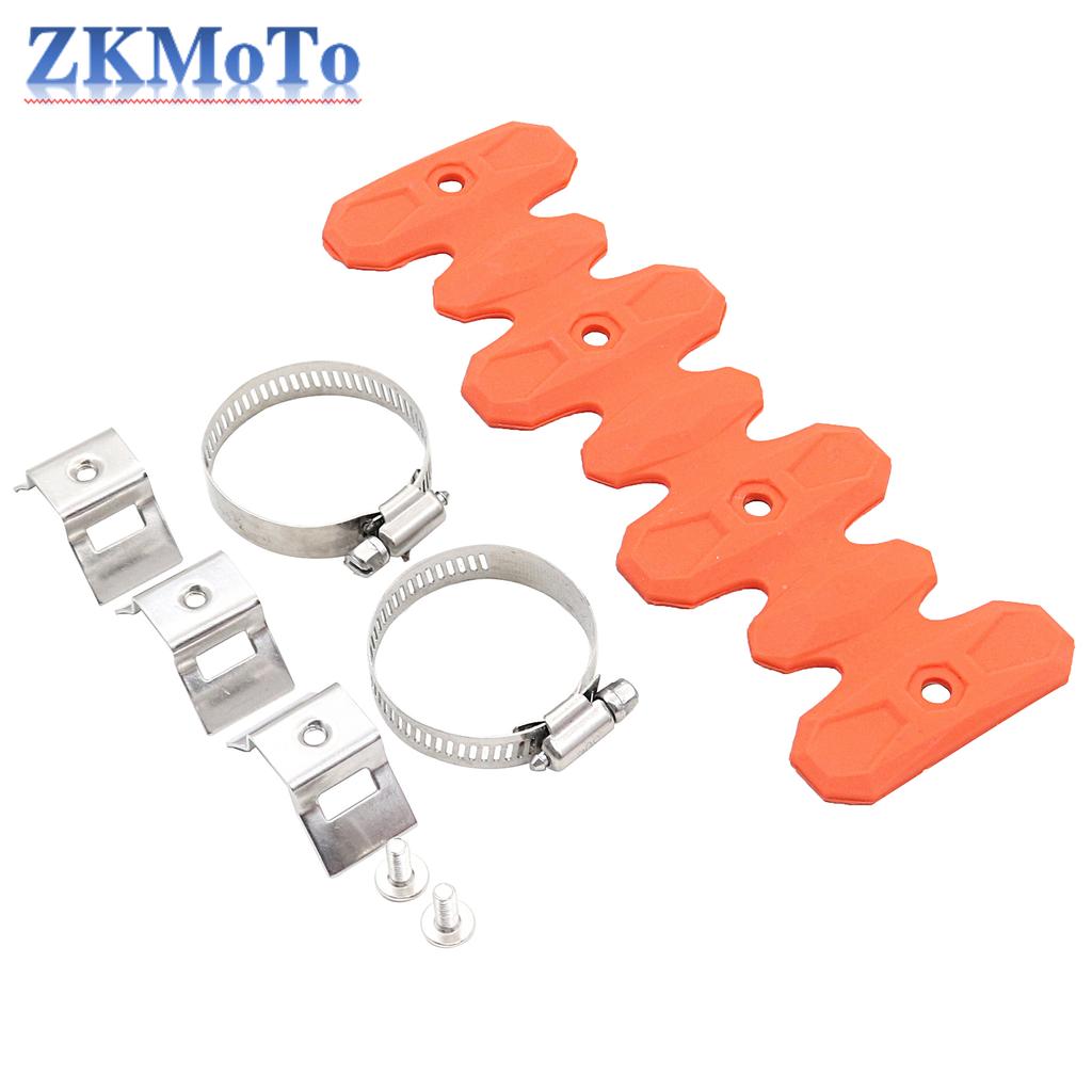 Motorrad 4-Takt Auspuff Isolierung Schalldämpfer Schutzabdeckung Für KTM SXF EXCF SMR Für Husqvarna FC FE Für Honda Yamaha Suzuki