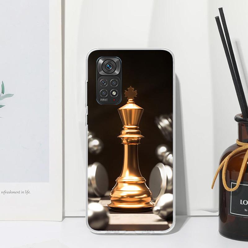 Competitive Chess Game Phone Case For Xiaomi Redmi Note 15 13 14S 14 Pro Plus 12S 11S 10S 12 11E 10 11T Art Fundas Back Cover Re