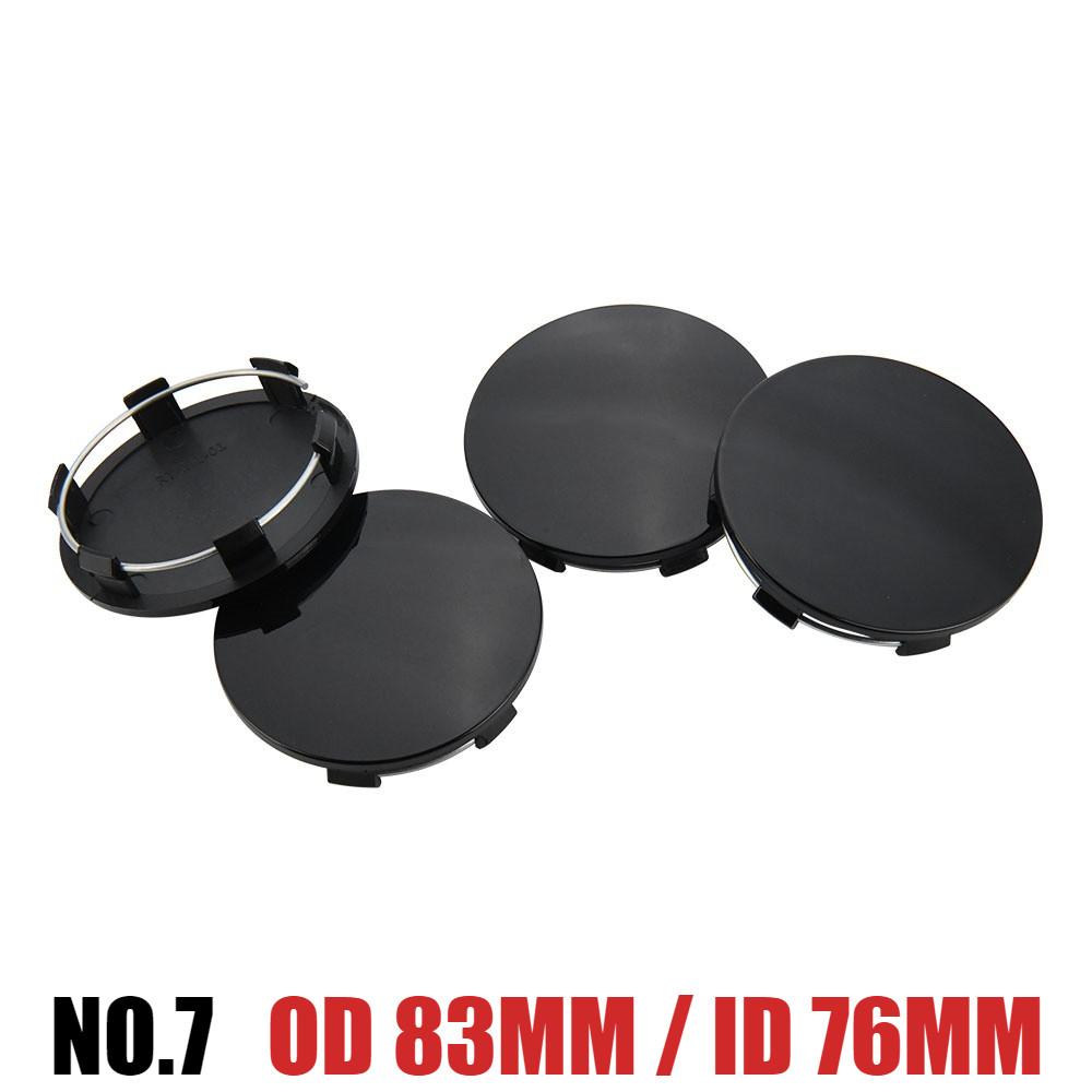 Universal Blank Center Cap 60mm/62mm/65mm/68mm/70mm/83mm No Logo Base Rim Hub Cap Wheel Cover Car Tire Accessories