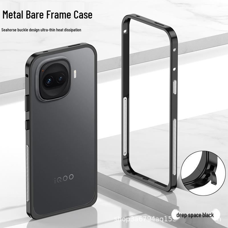 

IQOO Z11 Turbo / 15R Ultra-thin Snap-on Metal Frame Phone Case Overseas IQOO 15R