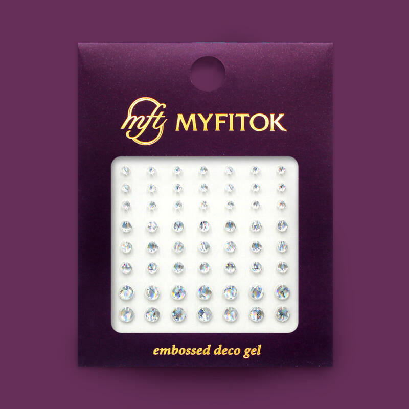 Bright Nail Parts Set (Green Gold) Nail Cubic