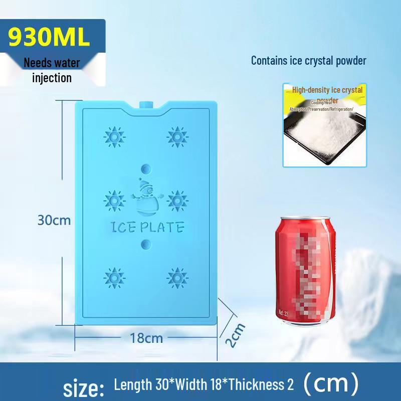 Enfriador de Aire Ice Box: Placa de Enfriamiento de Cristal de Hielo para Refrigeración y Transporte en Cadena de Frío