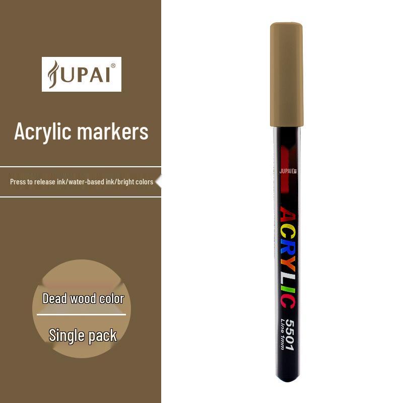 Pennarello acrilico gigante impilabile singolo per l'arte degli studenti, colore speciale non trasparente. Ideale per progetti con acquerelli e pittura.
