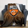 FC Lorient Print Flannel Blanket High Quality Warm Comfortable Cover for All Seasons Perfect for Gifts Home Decor